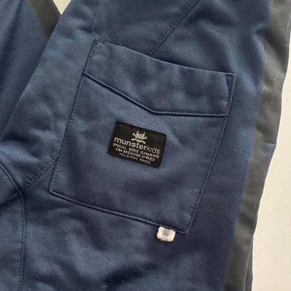 Munster Kids Blue and Gray Pants - Picture 2 of 5